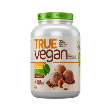 Imagem de Proteina true vegan chocolate com avela 837g - true source