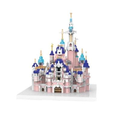 Imagem de Blocos Micro De Árvore De Flor De Cerejeira Com Luzes LED, Decoração 3