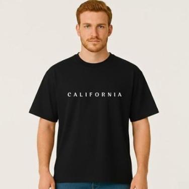 Imagem de Camiseta Oversized Masculina California Horizon Exclusiva Algodão Premium-Masculino