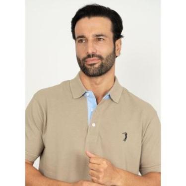 Imagem de Camisa Polo Soft Khaki Lisa Aleatory-Masculino