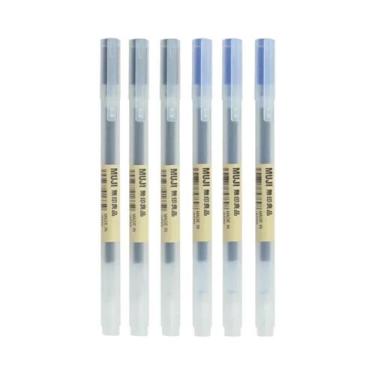 Imagem de Conjunto De Canetas Gel Pretas, Vermelhas E Azuis 038 05mm, 6-8 Peças 