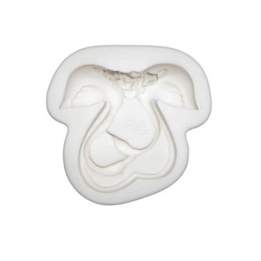 Imagem de Molde Para Pasta Americana Silicone Cisne