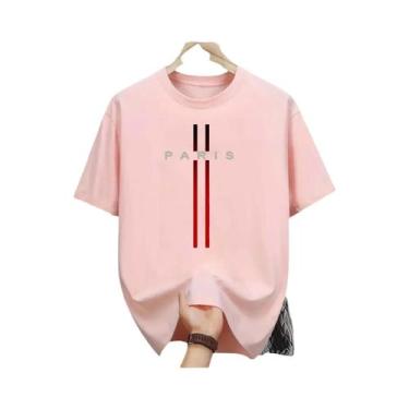 Imagem de Camiseta Masculina De Poliéster Respirável Com Gola Redonda E Estampa 