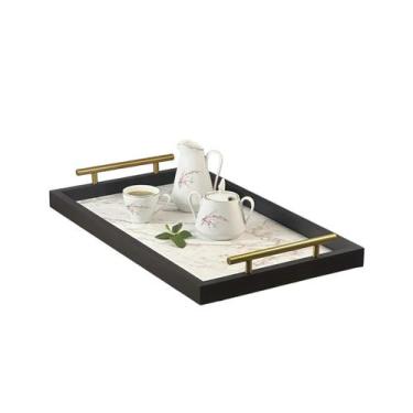 Imagem de Bandeja Para Cantinho do Café Porta Copo Organizadora 52x31 - Maraka I