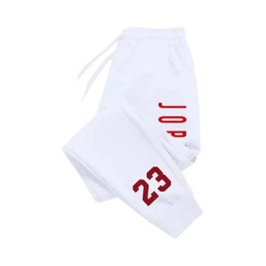 Imagem de Calças De Moletom Oversized Para Homens E Mulheres, Estampadas, Para C