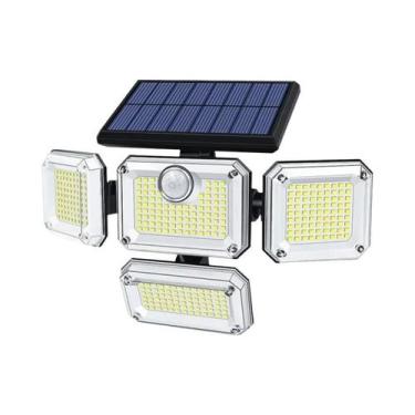 Imagem de Lâmpada Solar De Jardim 20W 122 333LED IP65 À Prova d'Água Com Cabeça 