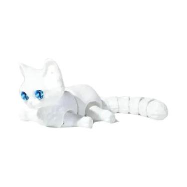 Imagem de Brinquedo Fidget Articulado 3D De Gatos Fofos, 6.3/4.72 Polegadas, Par