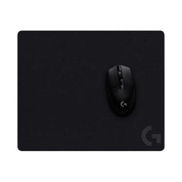 Imagem de Mousepad Gamer Logitech G G240, Pequeno 340x280mm, Atrito Moderado, Preto - 943-000783-Unissex