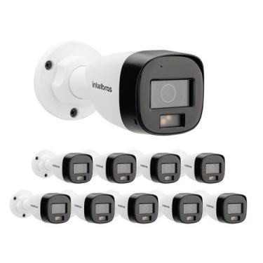 Imagem de Kit 10 Câmeras Multi HD 2 Megapixels 20m VHD 3220 B FULL COLOR + Intel