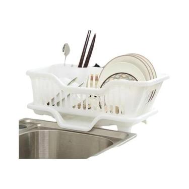 Imagem de Escorredor De Louça Para Bancada De Cozinha: Utensílios, Pratos, Talhe