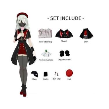 Imagem de Fantasia De Carnaval Para Mulheres BanG Dream Sakiko Togawa Wakaba Mut