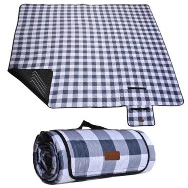 Imagem de Manta de Picnic para Exterior HX&OD 200x200cm Impermeable Plegable
