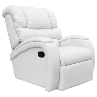 Imagem de Poltrona Do Papai Reclinável Giratória Balanço Zero Wall Biorne F05 Corano Branco Lyam Decor