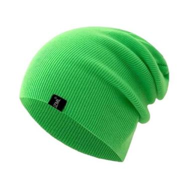 Imagem de Gorro De Inverno Tricotado Unissex Em Várias Cores Com Etiqueta Decora