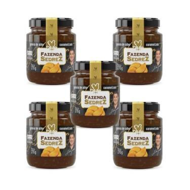 Imagem de Combo Geleia de Alho Caramelizado 270g Fazenda Sedrez - 5 unid