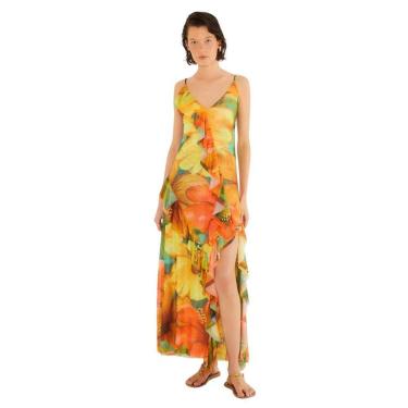Imagem de Vestido Farm Rio Tule Estampado Thalia-Feminino