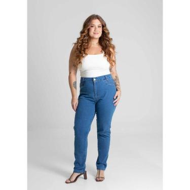 Imagem de Calça Jeans Sawary Plus Size Cigarrete - 280853