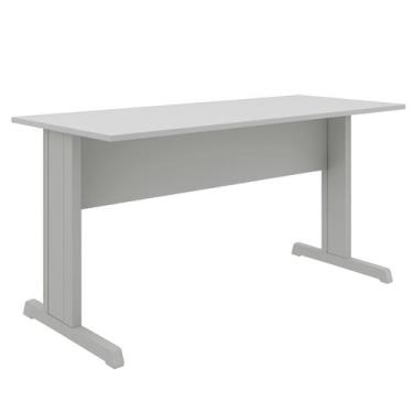 Imagem de Mesa Escritório 1,500,60m  Sem Gavetas  JOB  CINZA/CINZA  43098 - PAND