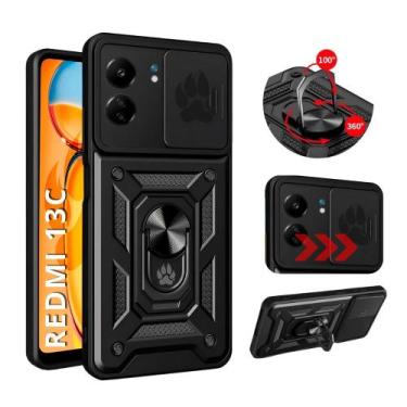 Imagem de Capa Capinha Armor Militar Redmi 13c Anti Impacto Proteção Total Câmer