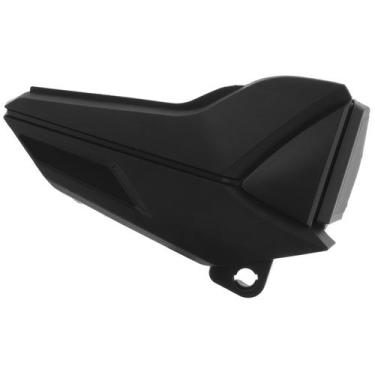 Imagem de Tampa Lateral Par Carenagem Cromo Forte Fazer 150 2014, PRETO, Único