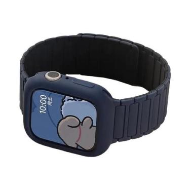 Imagem de Pulseira De Silicone Macio Para Apple Watch Ultra 49mm 46mm 42mm 44mm 