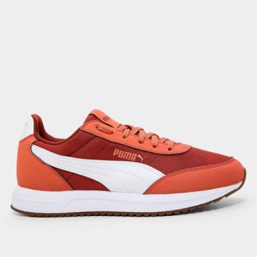 Imagem de Tênis Puma R78 Lightwind, Vermelho, Preto, 41
