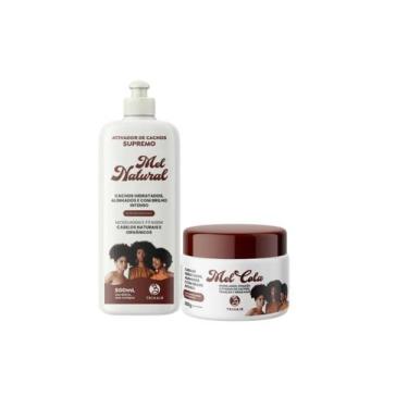 Imagem de Kit Ativador Mel Natural + Mel Cola 250g Modelagem Trihair