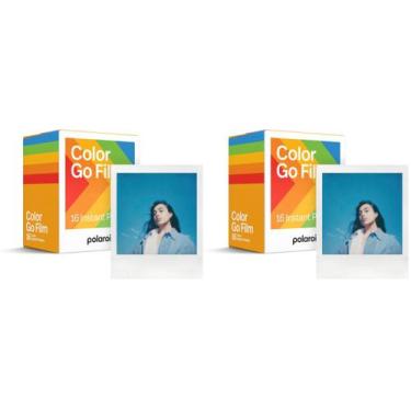 Imagem de Pacote Duplo de Filme Colorido Polaroid Go para 16 Fotos