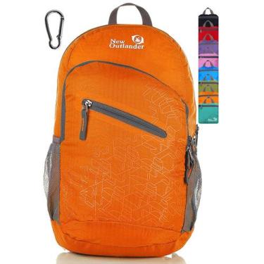 Imagem de Mochila Outlander Plegable, Ligera y Práctica 20L/33L - Naranja