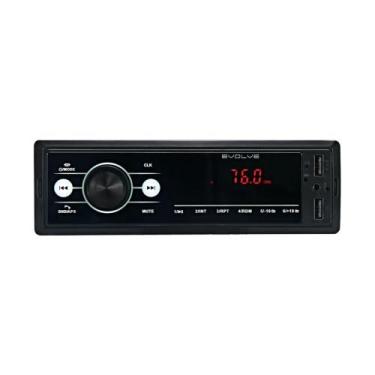 Imagem de Auto Rádio Automotivo Multilaser Evolve Touch Bluetooth USB AUX MP3 P3