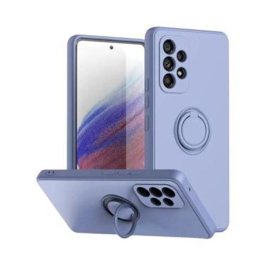 Imagem de Capa De Telefone Com Anel Magnético De Silicone Macio Para Samsung A54