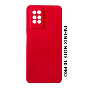 Imagem de Capa + Película Gel Privativa Compatível Infinix Note 10 Pro - DB, Ros