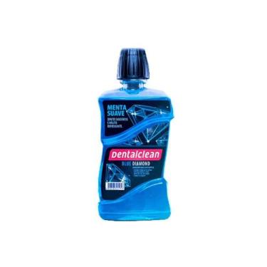 Imagem de Enxaguante Bucal Antisséptico Blue Diamond Menta Suave 600ml - Dentalc