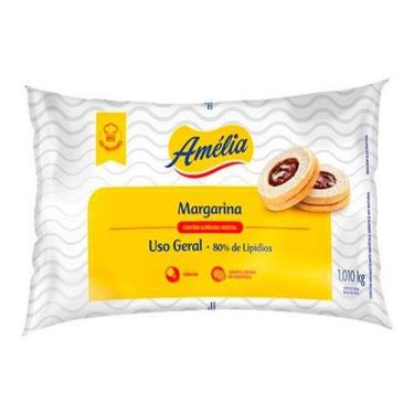 Imagem de Margarina Vegetal Uso Geral Amélia Com Sal 80% Lipídios - Vigor