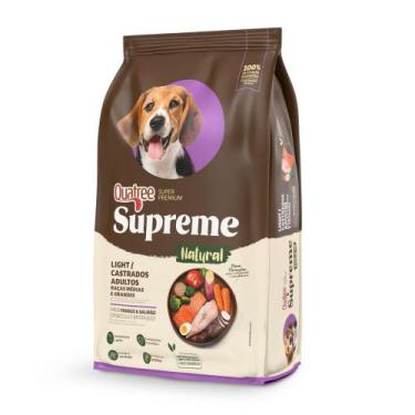 Imagem de Ração Quatree Supreme Cães Adultos Light Castrados Raças Médias e Gran