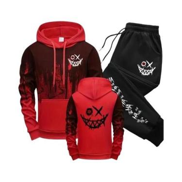 Imagem de Conjunto Casual Masculino, Moletom E Calças De Treino, Conforto Versát