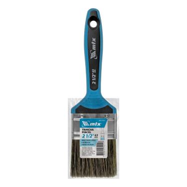 Imagem de Trincha 2 1-2" para Tintas Látex e Acrílicas com Cerdas Mistas e Cabo Ergonômico Vermelho Mtx