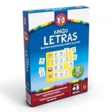 Imagem de Jogo Bingo Letras Grow
