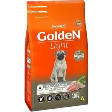 Imagem de Ração PremieR GoldeN Light Mini Bits Cães Adultos Frango 3Kg