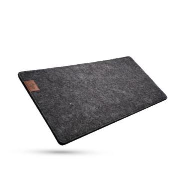 Imagem de Mousepad Essential Office, Feltro 60x30cm, Com Porta Copo, Antiderrapa