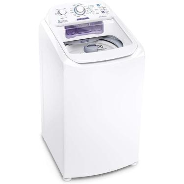 Imagem de Máquina de Lavar Electrolux LAC12 12kg Branca Cesto Inox 110V Ciclo Silencioso Reúso de Água