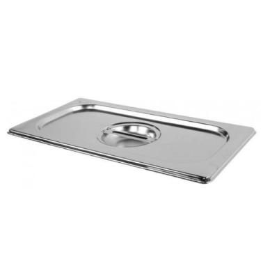 Imagem de Tampa Cuba Gastronômica GN 1/3 Inox Haut 32x17cm Aço Inox de Alta Qual