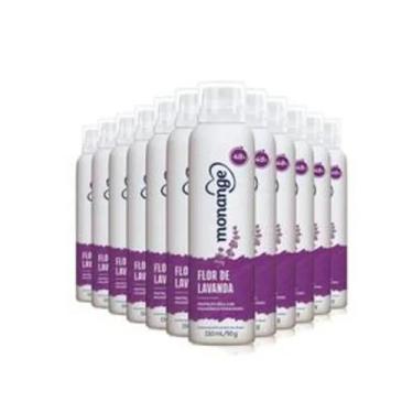 Imagem de Kit Desodorante Aerosol Monange Flor De Lavanda 90g c/12