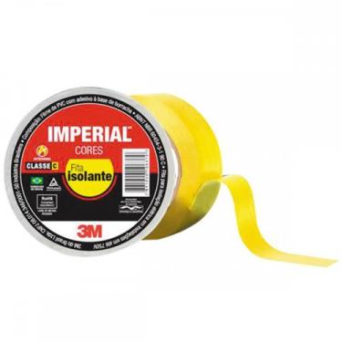 Imagem de Fita Isolante 3M Imperial 10Mx18 Amarela - Kit C/10 Unidades