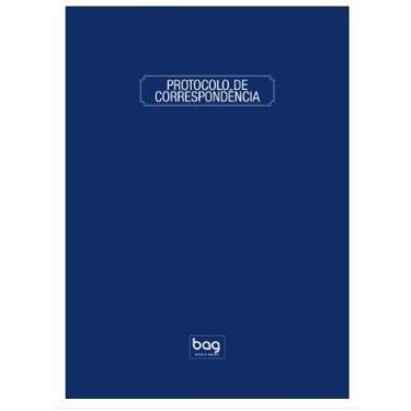 Imagem de Livro protocolo de correspondência capa dura 100fls baag