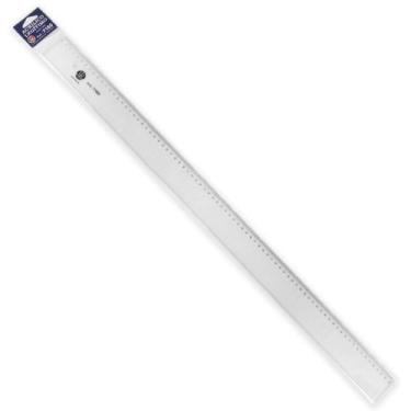 Imagem de Regua De Acrílico Com Escala Trident 80 Cm Ref. 7180