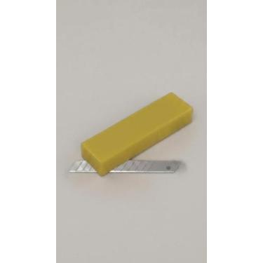 Imagem de Lâminas Estilete 9mm Aço Inox 50 Unidades - Congratulations Store