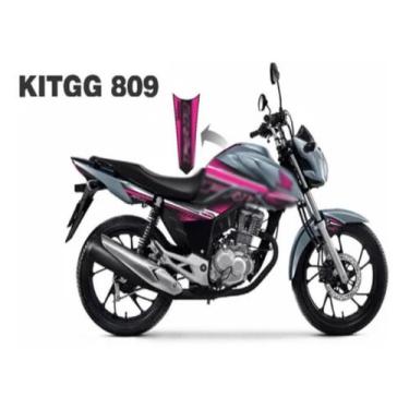 Imagem de Adesivo Kit Personalizado Cg160 Fan Ano 20 - Kitgg809 - Resitank