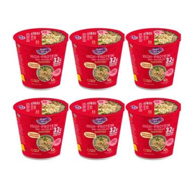 Imagem de Kit Macarrão Instantâneo De Konjac 32g Proteína Cup Dry-Noodles Sabor 