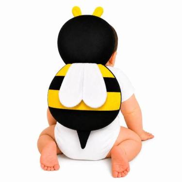 Imagem de Almofada Mochila Protetora para Bebês 15x30cm Proteção Cabeça/Costas -